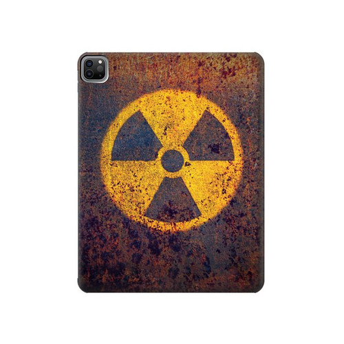 W3892 Nuclear Hazard Tablet Hard Case For iPad Pro 12.9 (2022, 2021, 2020, 2018), Air 13 (2024)