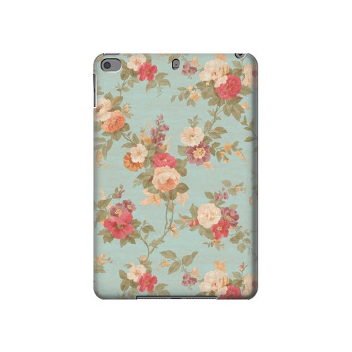 W3910 Vintage Rose Tablet Hard Case For iPad mini 4, iPad mini 5, iPad mini 5 (2019)