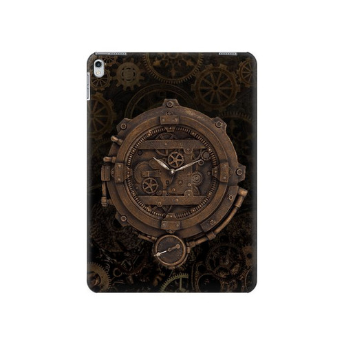 W3902 Steampunk Clock Gear Tablet Hard Case For iPad Air 2, iPad 9.7 (2017,2018), iPad 6, iPad 5