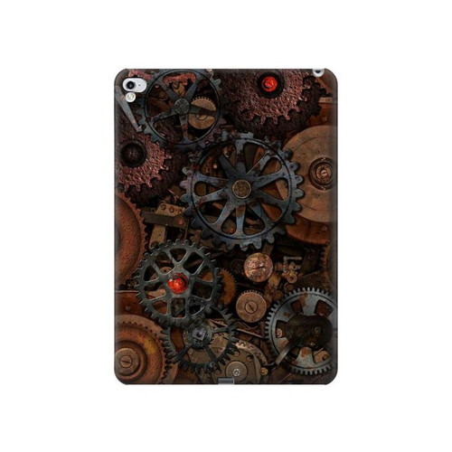 W3884 Steampunk Mechanical Gears Tablet Hard Case For iPad Pro 12.9 (2015,2017)