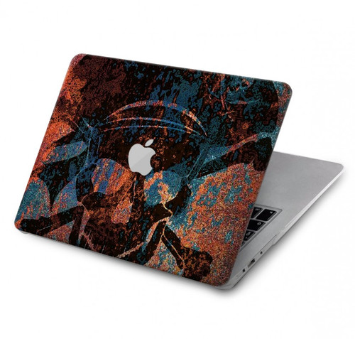 W3895 Pirate Skull Metal Hard Case Cover For MacBook Pro 14 M1,M2,M3 (2021,2023) - A2442, A2779, A2992, A2918