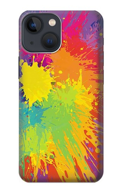 W3675 Color Splash Hard Case and Leather Flip Case For iPhone 14