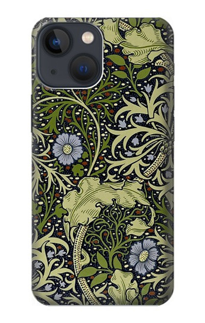 W3792 William Morris Hard Case and Leather Flip Case For iPhone 14
