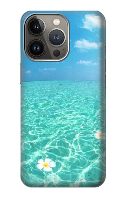 W3720 Summer Ocean Beach Hard Case and Leather Flip Case For iPhone 14 Pro Max