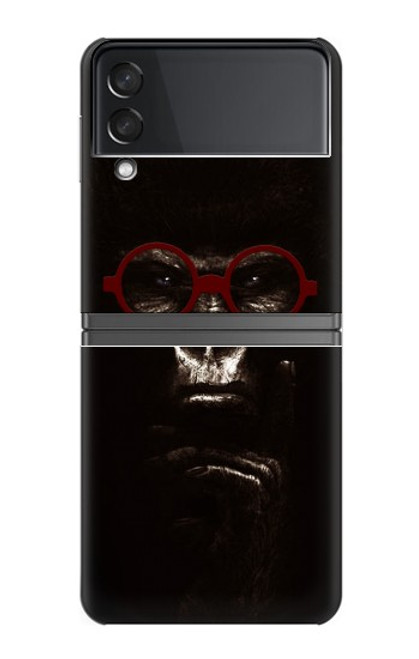 W3529 Thinking Gorilla Hard Case For Samsung Galaxy Z Flip 4