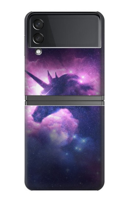 W3538 Unicorn Galaxy Hard Case For Samsung Galaxy Z Flip 4