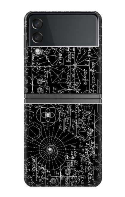 W3808 Mathematics Blackboard Hard Case For Samsung Galaxy Z Flip 4