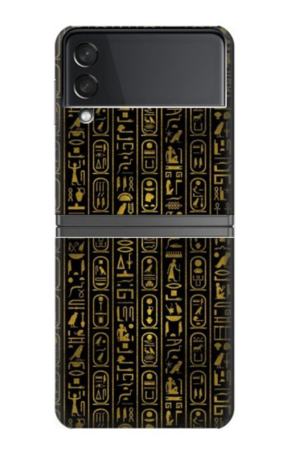 W3869 Ancient Egyptian Hieroglyphic Hard Case For Samsung Galaxy Z Flip 4