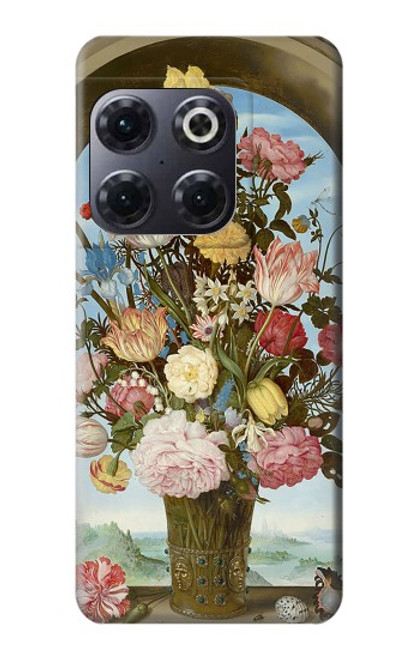 W3749 Vase of Flowers Hard Case and Leather Flip Case For OnePlus 10T