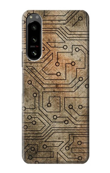 W3812 PCB Print Design Hard Case and Leather Flip Case For Sony Xperia 5 IV