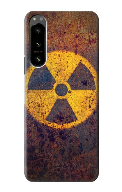 W3892 Nuclear Hazard Hard Case and Leather Flip Case For Sony Xperia 5 IV