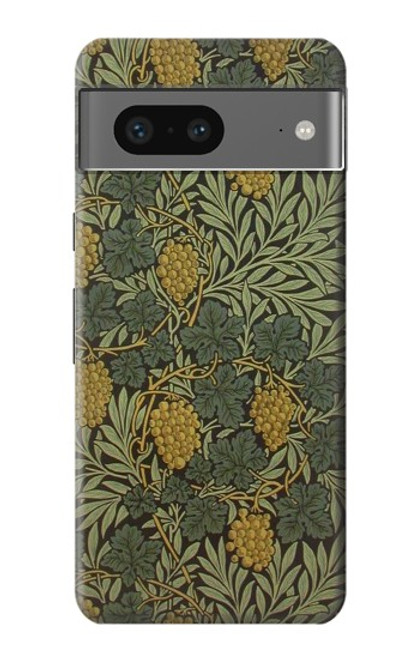 W3662 William Morris Vine Pattern Hard Case and Leather Flip Case For Google Pixel 7