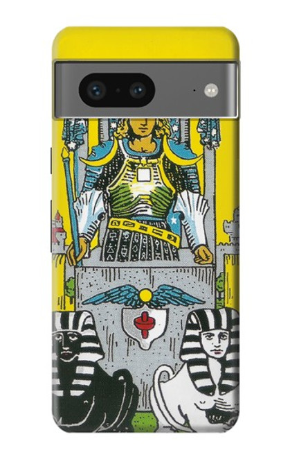 W3739 Tarot Card The Chariot Hard Case and Leather Flip Case For Google Pixel 7