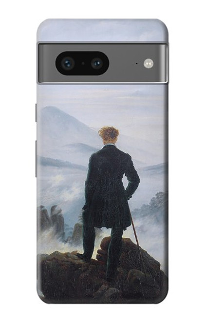 W3789 Wanderer above the Sea of Fog Hard Case and Leather Flip Case For Google Pixel 7