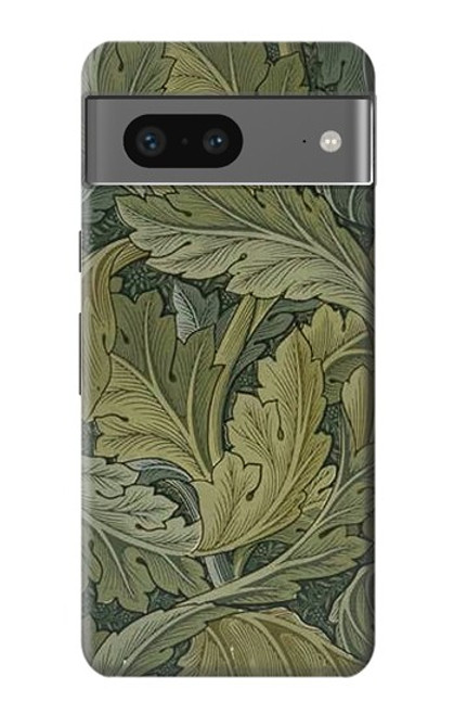 W3790 William Morris Acanthus Leaves Hard Case and Leather Flip Case For Google Pixel 7