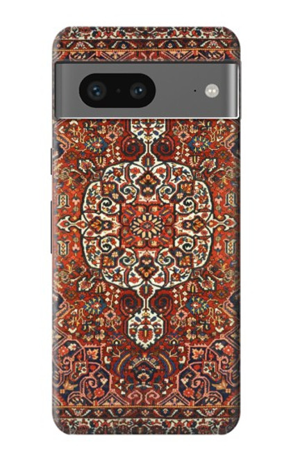 W3813 Persian Carpet Rug Pattern Hard Case and Leather Flip Case For Google Pixel 7