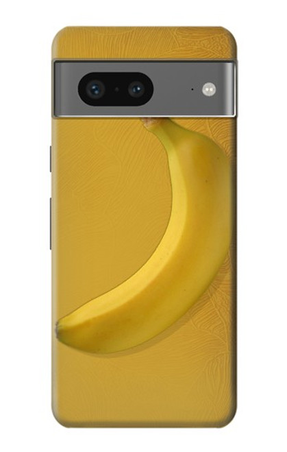 W3872 Banana Hard Case and Leather Flip Case For Google Pixel 7