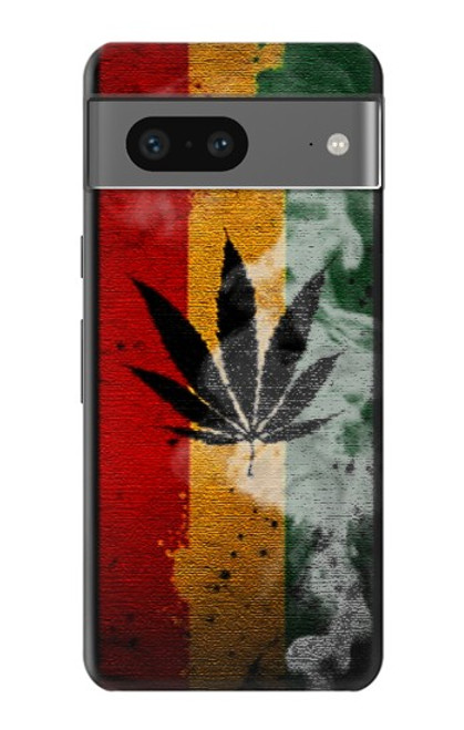 W3890 Reggae Rasta Flag Smoke Hard Case and Leather Flip Case For Google Pixel 7