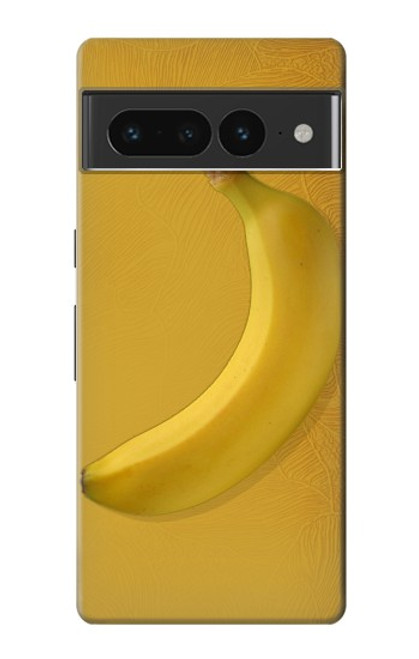 W3872 Banana Hard Case and Leather Flip Case For Google Pixel 7 Pro