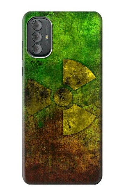 W3202 Radioactive Nuclear Hazard Symbol Hard Case and Leather Flip Case For Motorola Moto G Power 2022, G Play 2023