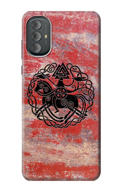 W3831 Viking Norse Ancient Symbol Hard Case and Leather Flip Case For Motorola Moto G Power 2022, G Play 2023