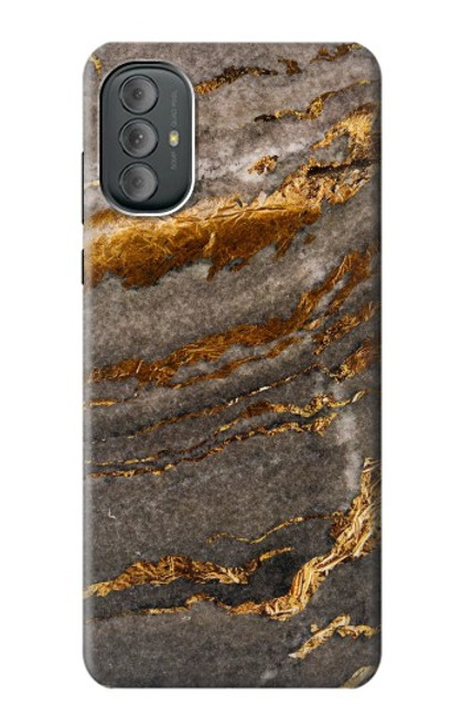 W3886 Gray Marble Rock Hard Case and Leather Flip Case For Motorola Moto G Power 2022, G Play 2023