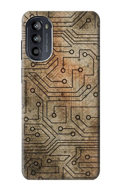 W3812 PCB Print Design Hard Case and Leather Flip Case For Motorola Moto G52, G82 5G