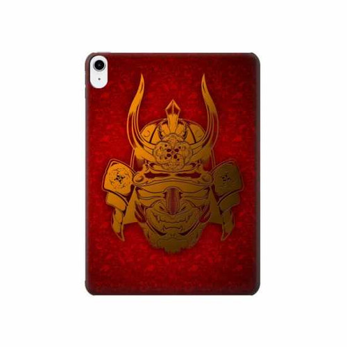 W0820 Samurai Mask Helmet Tablet Hard Case For iPad 10.9 (2022)