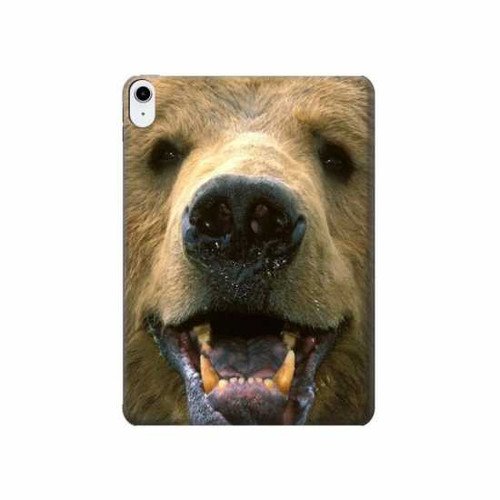 W0840 Grizzly Bear Face Tablet Hard Case For iPad 10.9 (2022)