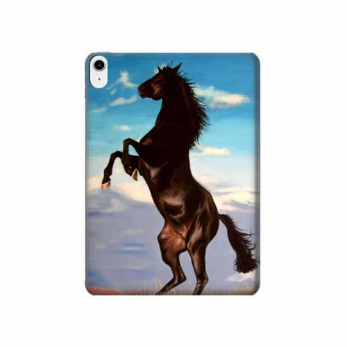 W0934 Wild Black Horse Tablet Hard Case For iPad 10.9 (2022)