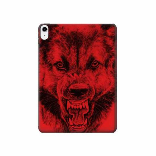 W1090 Red Wolf Tablet Hard Case For iPad 10.9 (2022)