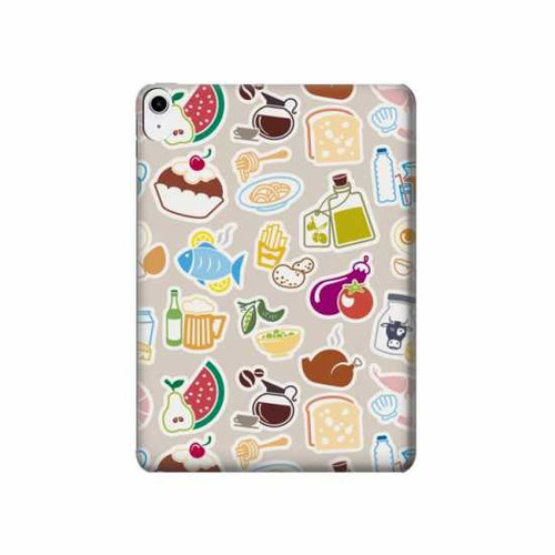 W2321 Food and Drink Seamless Tablet Hard Case For iPad 10.9 (2022)