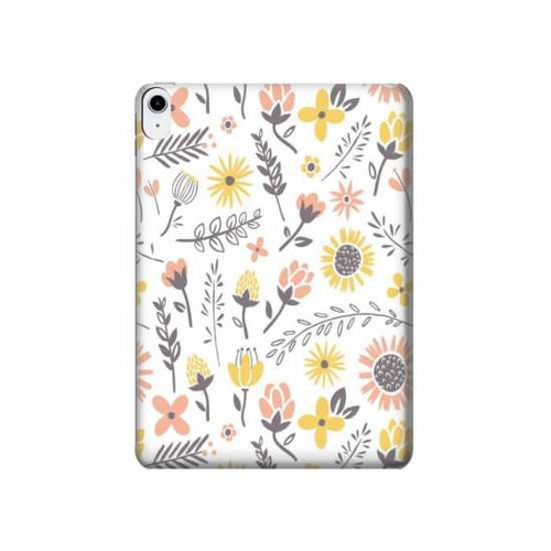 W2354 Pastel Flowers Pattern Tablet Hard Case For iPad 10.9 (2022)