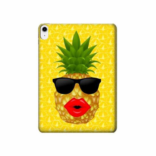 W2443 Funny Pineapple Sunglasses Kiss Tablet Hard Case For iPad 10.9 (2022)