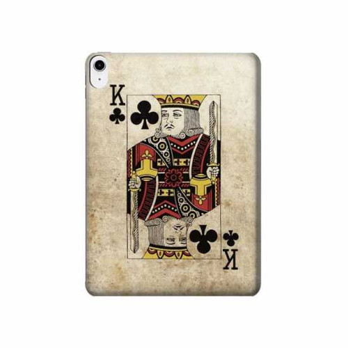 W2528 Poker King Card Tablet Hard Case For iPad 10.9 (2022)