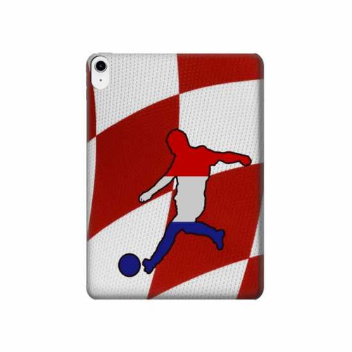 W2993 Croatia Football Soccer Tablet Hard Case For iPad 10.9 (2022)