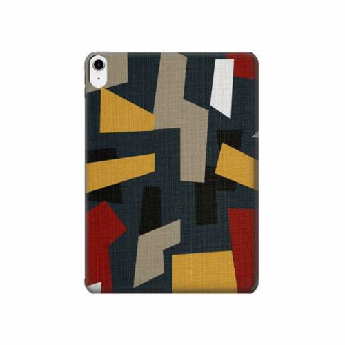 W3386 Abstract Fabric Texture Tablet Hard Case For iPad 10.9 (2022)