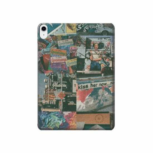 W3909 Vintage Poster Tablet Hard Case For iPad 10.9 (2022)