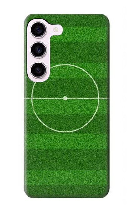 W2322 Football Soccer Field Hard Case and Leather Flip Case For Samsung Galaxy S23