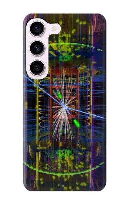 W3545 Quantum Particle Collision Hard Case and Leather Flip Case For Samsung Galaxy S23