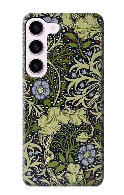 W3792 William Morris Hard Case and Leather Flip Case For Samsung Galaxy S23