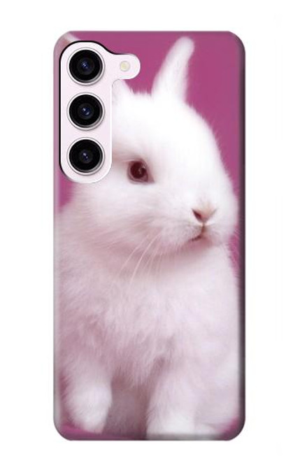 W3870 Cute Baby Bunny Hard Case and Leather Flip Case For Samsung Galaxy S23