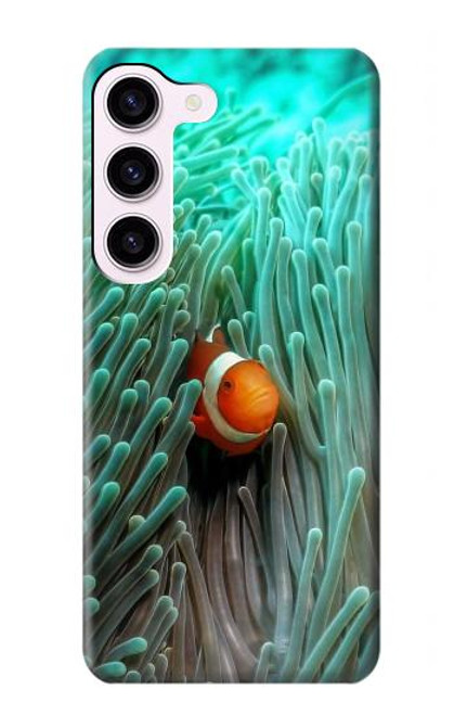 W3893 Ocellaris clownfish Hard Case and Leather Flip Case For Samsung Galaxy S23