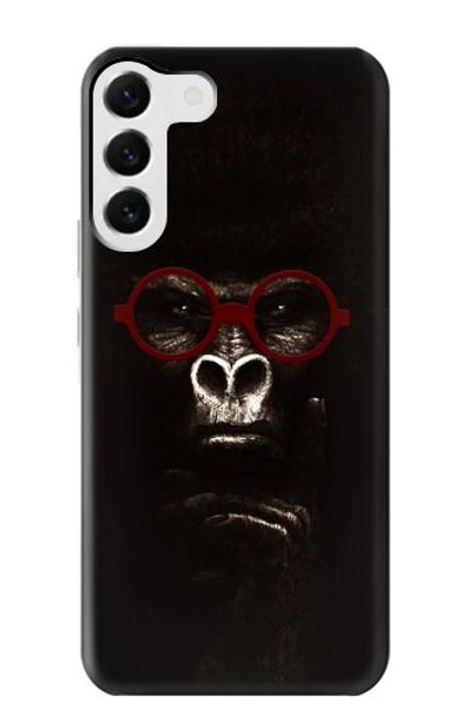 W3529 Thinking Gorilla Hard Case and Leather Flip Case For Samsung Galaxy S23 Plus