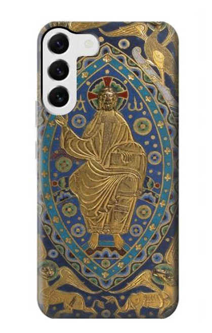 W3620 Book Cover Christ Majesty Hard Case and Leather Flip Case For Samsung Galaxy S23 Plus