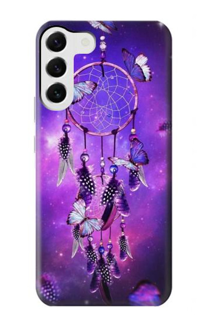W3685 Dream Catcher Hard Case and Leather Flip Case For Samsung Galaxy S23 Plus
