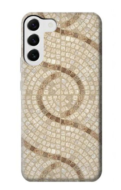 W3703 Mosaic Tiles Hard Case and Leather Flip Case For Samsung Galaxy S23 Plus