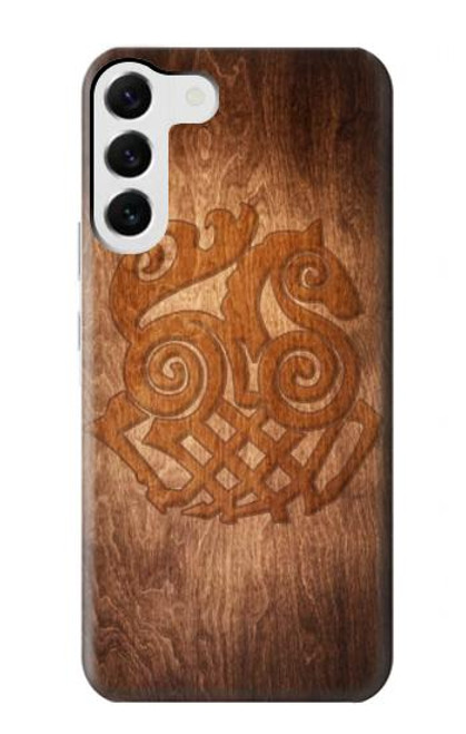 W3830 Odin Loki Sleipnir Norse Mythology Asgard Hard Case and Leather Flip Case For Samsung Galaxy S23 Plus