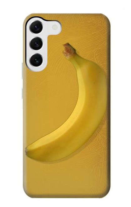 W3872 Banana Hard Case and Leather Flip Case For Samsung Galaxy S23 Plus