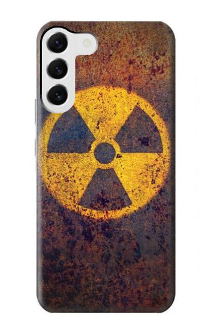 W3892 Nuclear Hazard Hard Case and Leather Flip Case For Samsung Galaxy S23 Plus